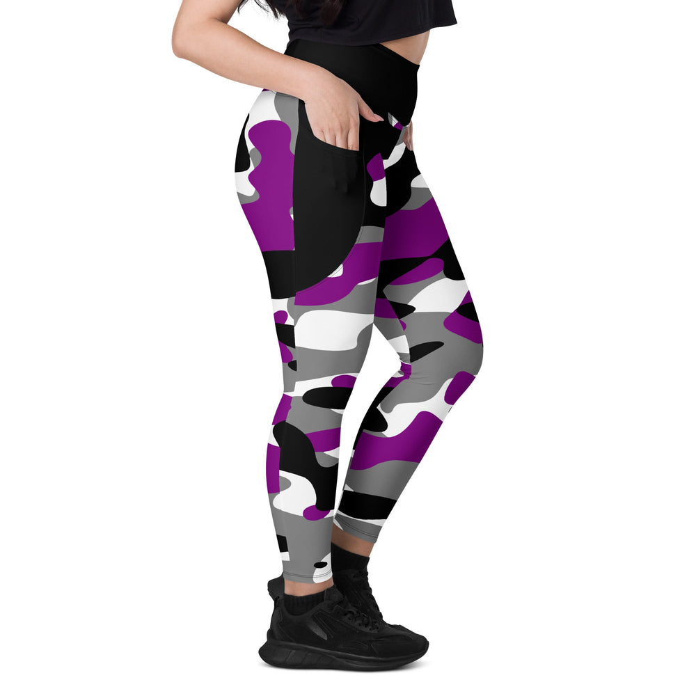 Passion Purple Camo Leggings