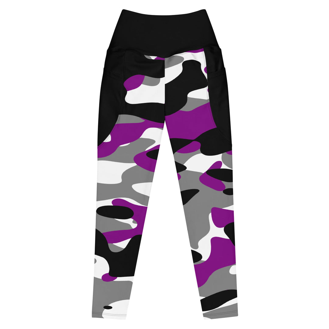 Passion Purple Camo Leggings