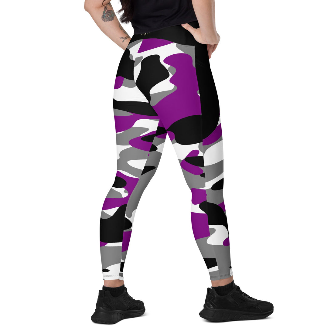 Passion Purple Camo Leggings