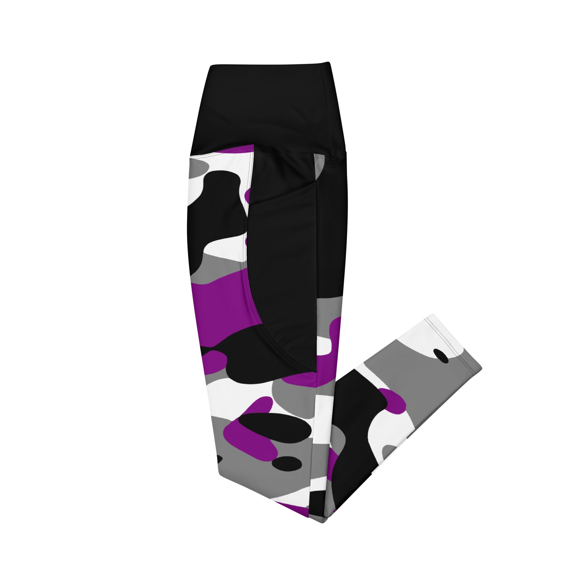 Passion Purple Camo Leggings