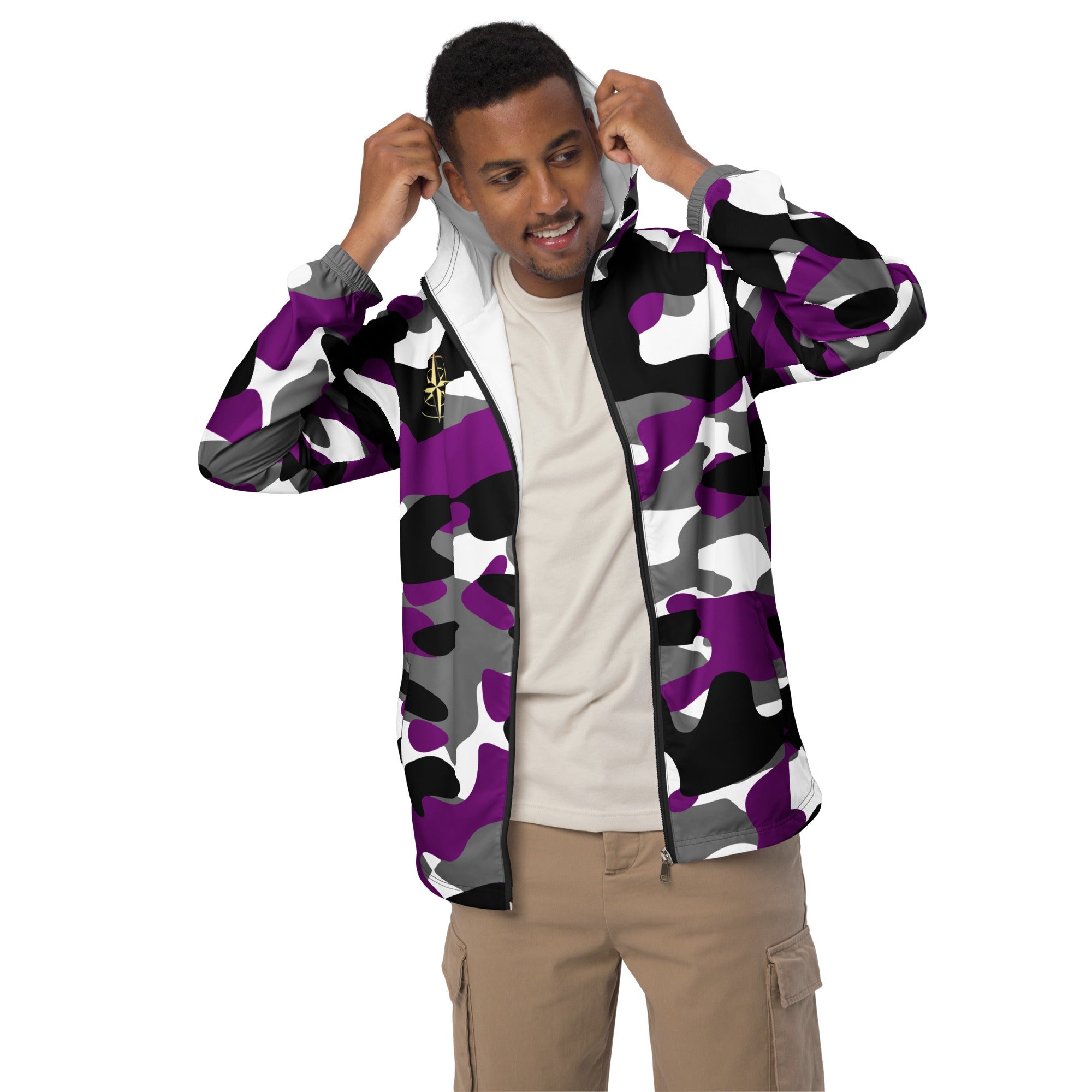 Passion Purple Camo Windbreaker