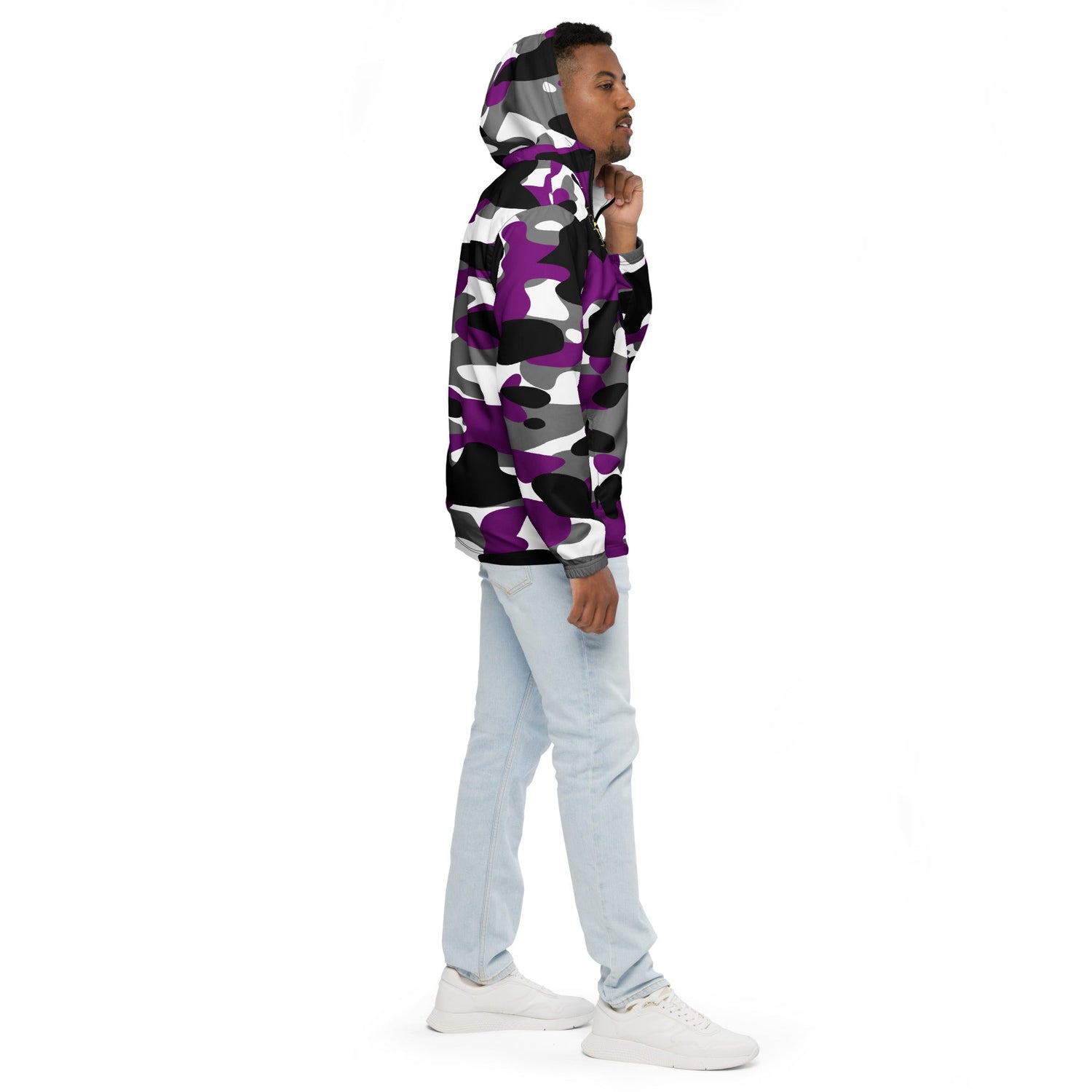 Passion Purple Camo Windbreaker