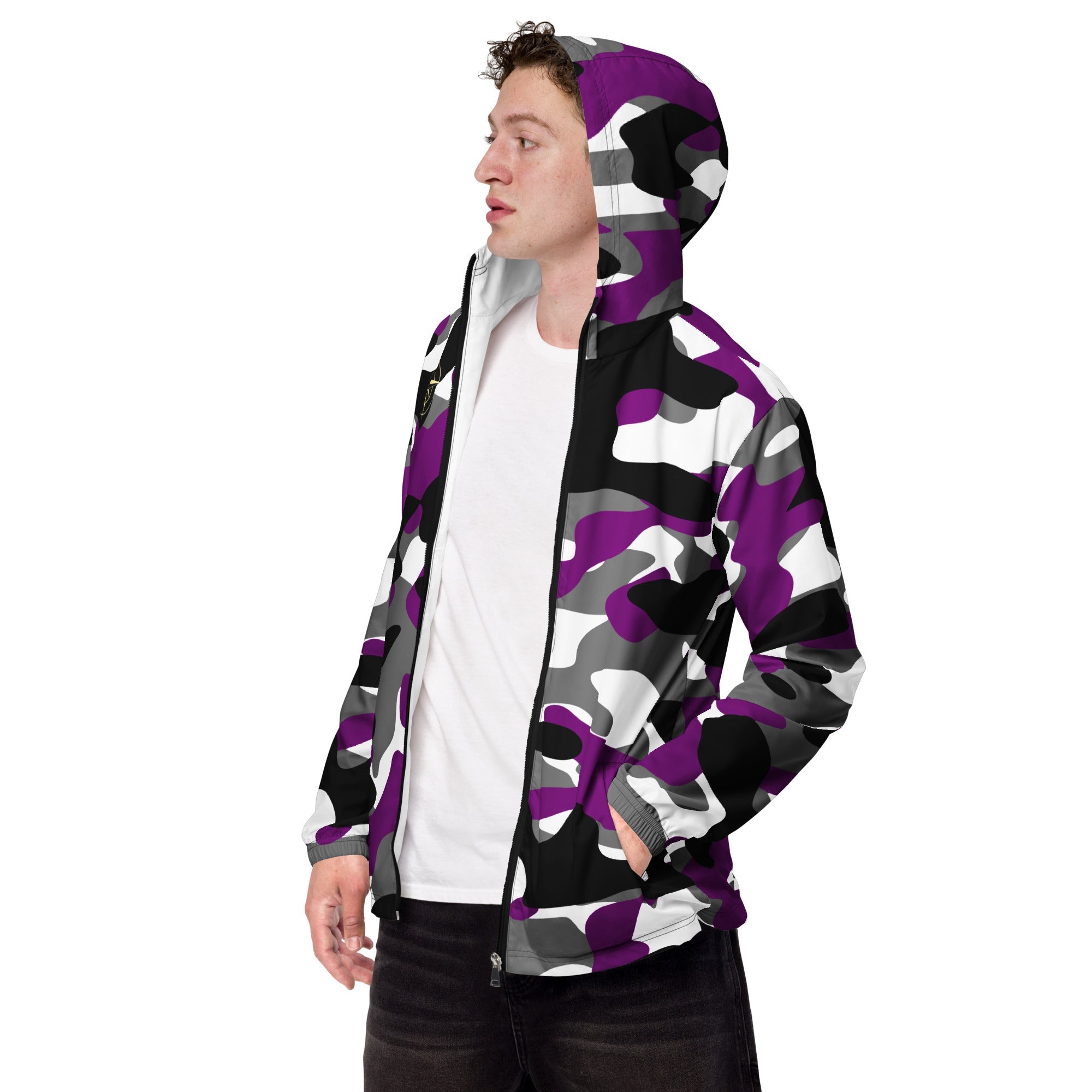 Passion Purple Camo Windbreaker