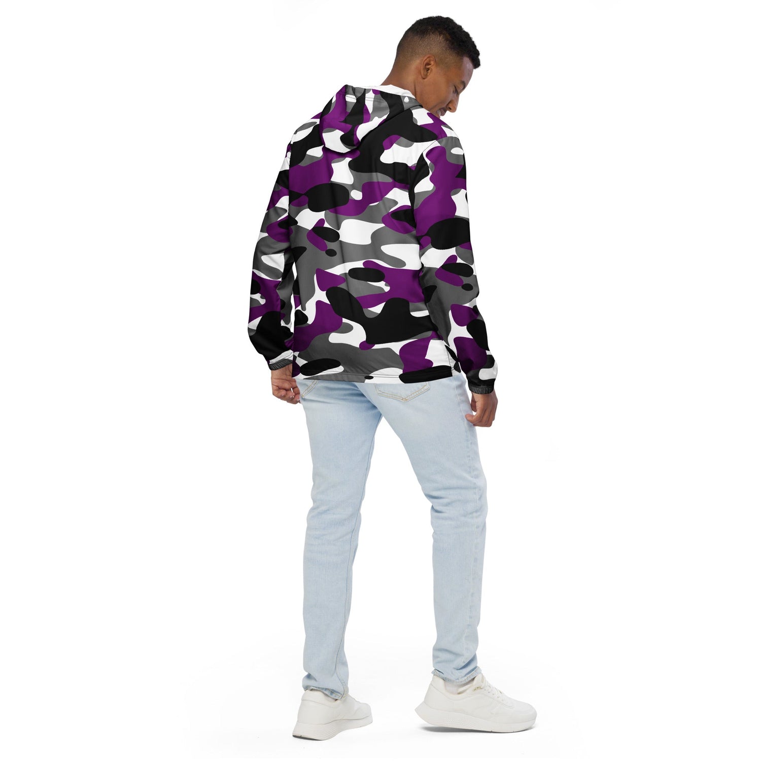 Passion Purple Camo Windbreaker