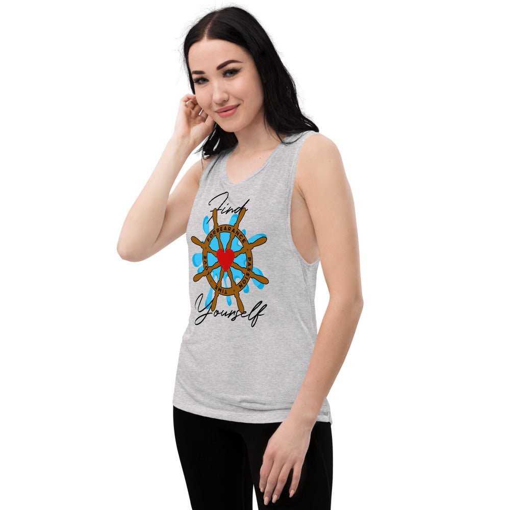 Ship's Wheel Ladies’ Muscle Tank - Forbearance Apparel