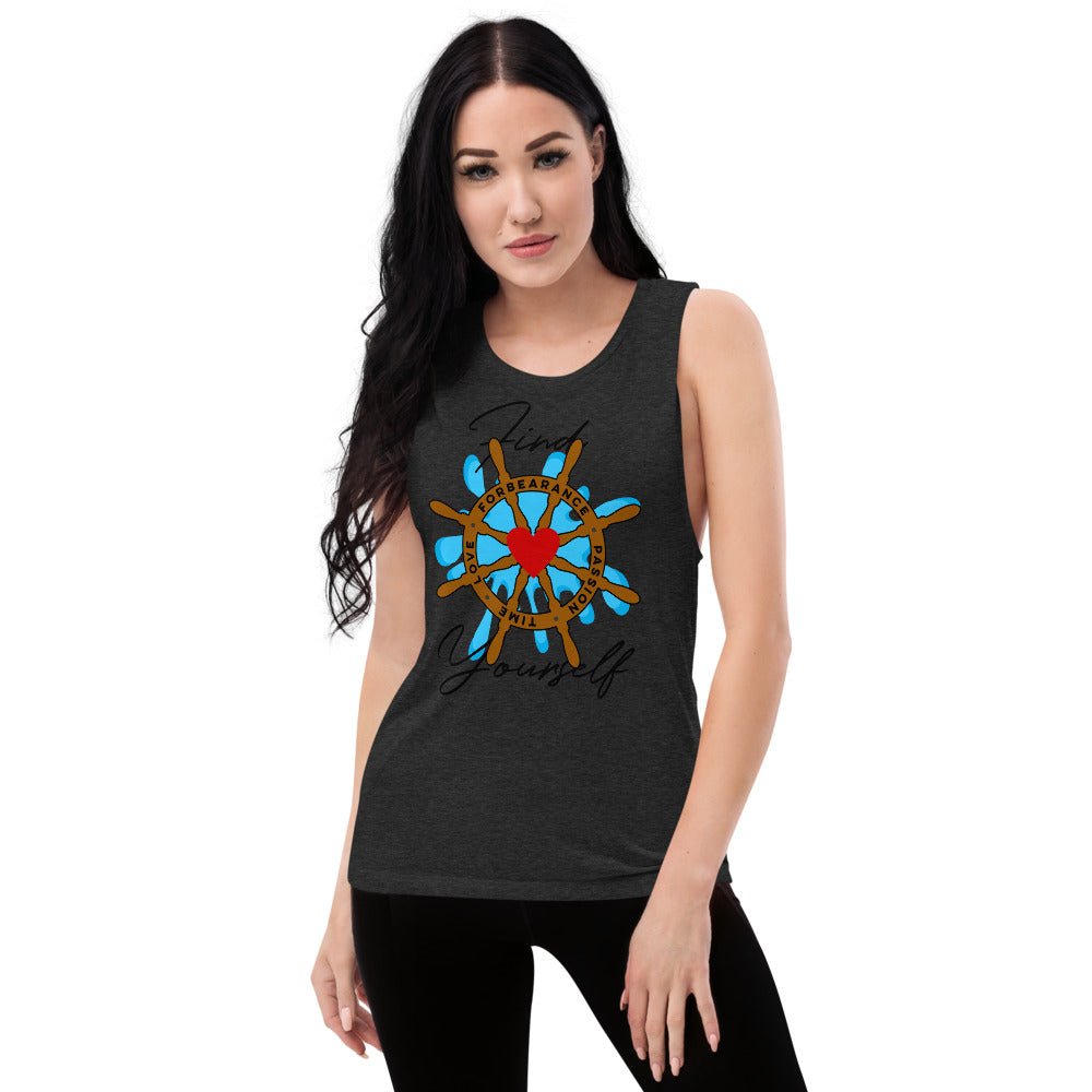 Ship's Wheel Ladies’ Muscle Tank - Forbearance Apparel