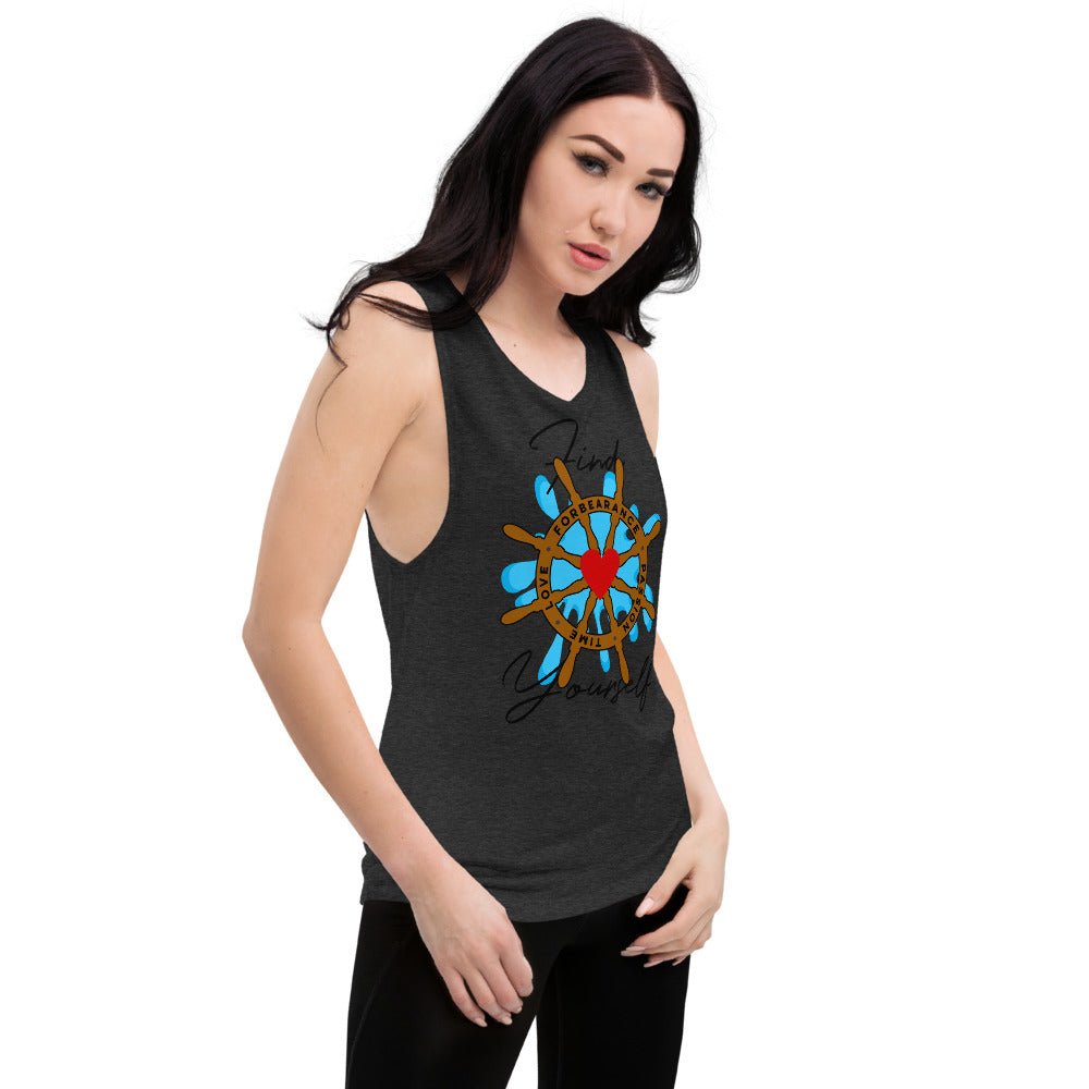 Ship's Wheel Ladies’ Muscle Tank - Forbearance Apparel