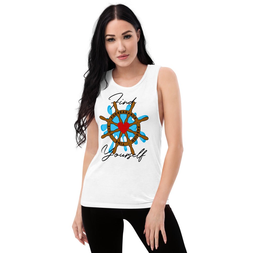 Ship's Wheel Ladies’ Muscle Tank - Forbearance Apparel