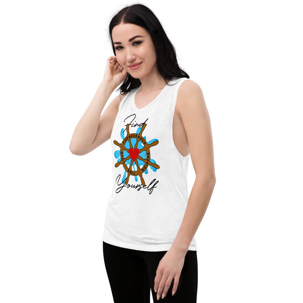 Ship's Wheel Ladies’ Muscle Tank - Forbearance Apparel