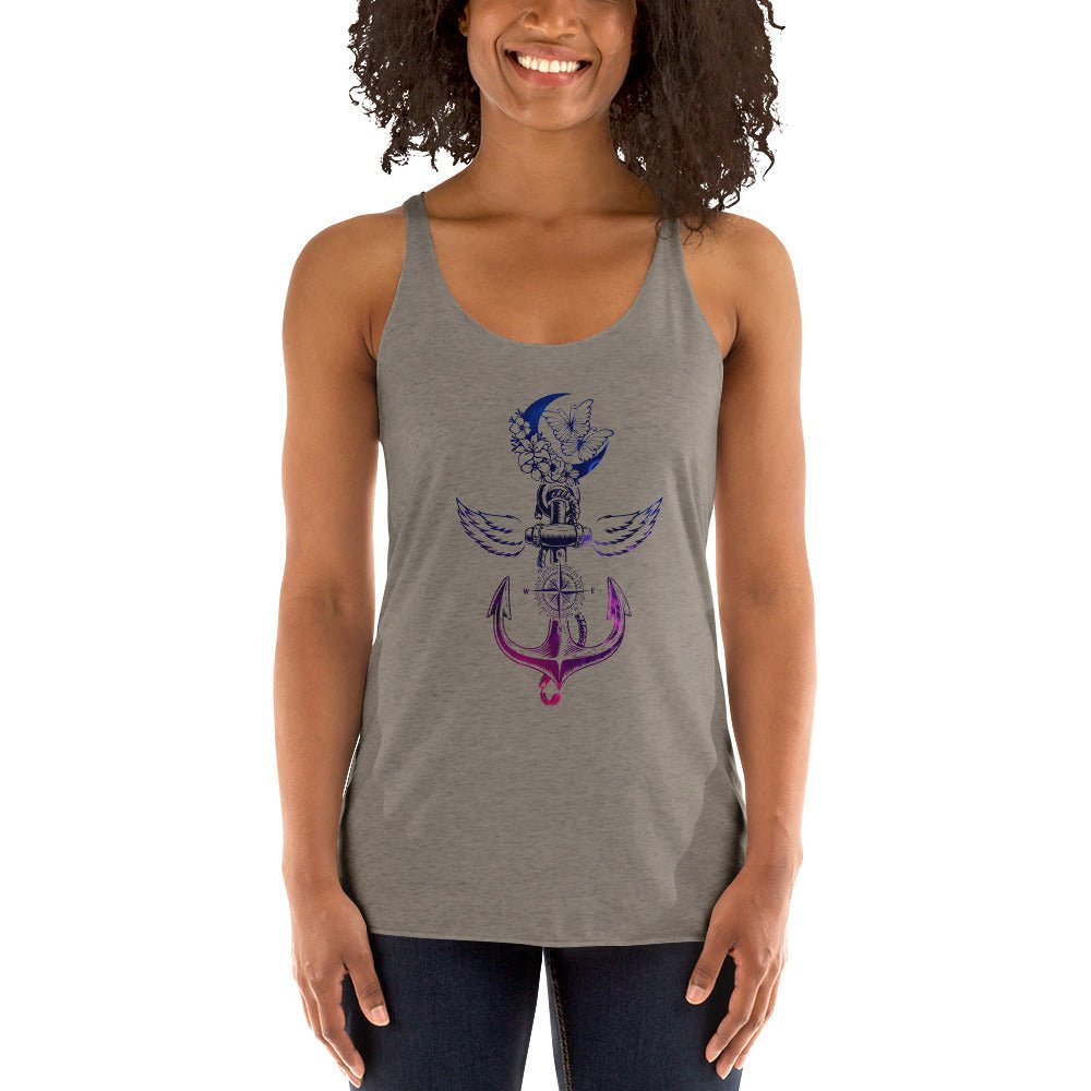 Women's MWA Racerback Tank - Forbearance Apparel